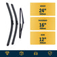 Peugeot 2008 Estate - Included wiper blades and sizes
