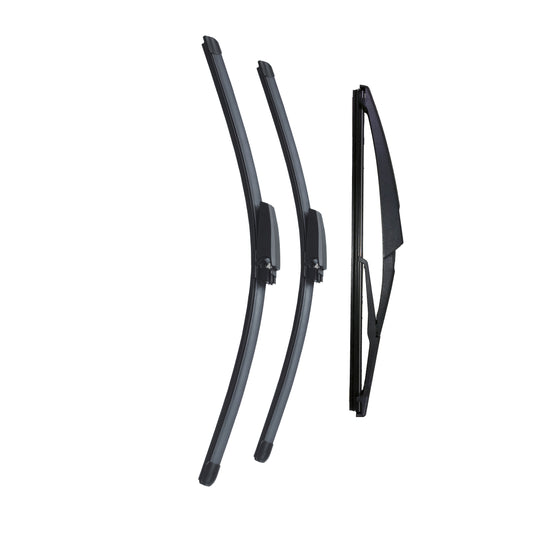 RENAULT SCÉNIC MK2 II EARLY MPV Aug 2003 to Nov 2004 Wiper Blade Set