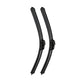 HONDA CIVIC Hatchback Jan 1985 to Oct 1987 Retro Upgrade Wiper Blade Kit
