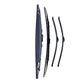 VW TRANSPORTER / CARAVELLE 2 REAR DOORS MPV Apr 2003 to May 2013 Wiper Blade Set