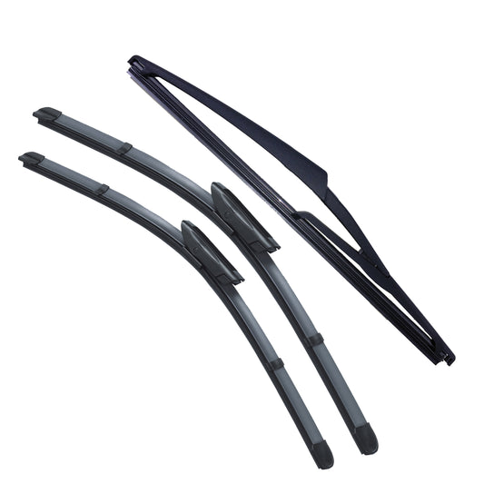 CITROEN C3 MK2 Hatchback Jan 2010 to Aug 2016 Wiper Blade Set - Easy Fit Video Tutorial