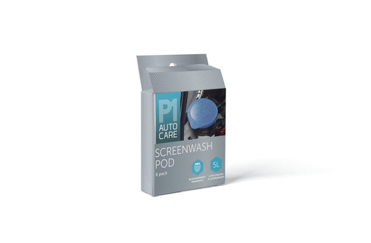 Screenwash Pod Pack of 6 - Makes 30L - Blue Raspberry Fresh Fragrance RRP £11.99