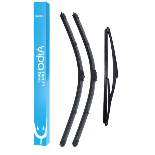 Vipa Wiper Blade Set fits: MERCEDES-BENZ E-CLASS Estate Nov 2009 to Mar 2014 - Easy Fit Video Tutorial