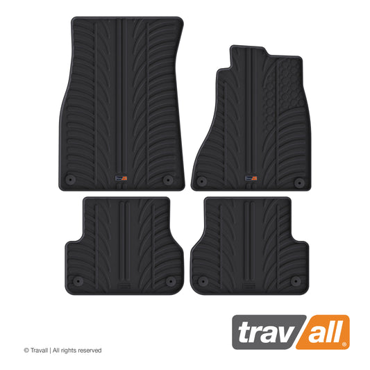 AUDI A6 S6 RS6 AVANT SALOON A7 S7 RS7 SPORTBACK 2011 to 2018 Rubber Car Mat Set (4 mats)
