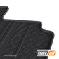 VOLKSWAGEN PASSAT 2014-CURRENT and Passat ALLTRACK 2014-CURRENT Rubber Car Mats Set (4 Mats)