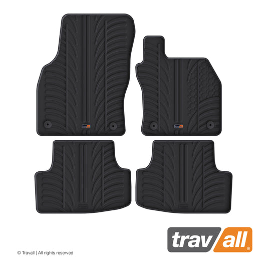 VW VOLKSWAGEN GOLF eGOLF and SEAT LEON 2012 to 2020 Rubber Car Mat Set (4 Mats)