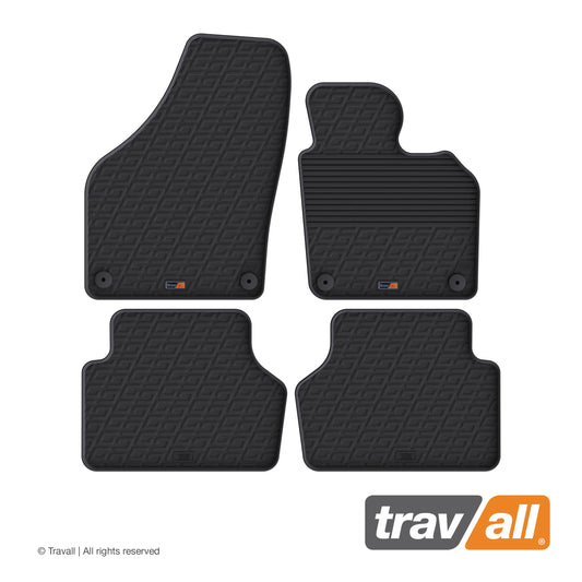 VOLKSWAGEN TIGUAN 2007-2016 Rubber Car Mats Set (4 Mats)