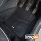 VOLKSWAGEN UP! 2011-CURRENT, SKODA Citigo 2011-2020 and Seat Mii 2011-2021 Rubber Car Mats Set (2 Mats)