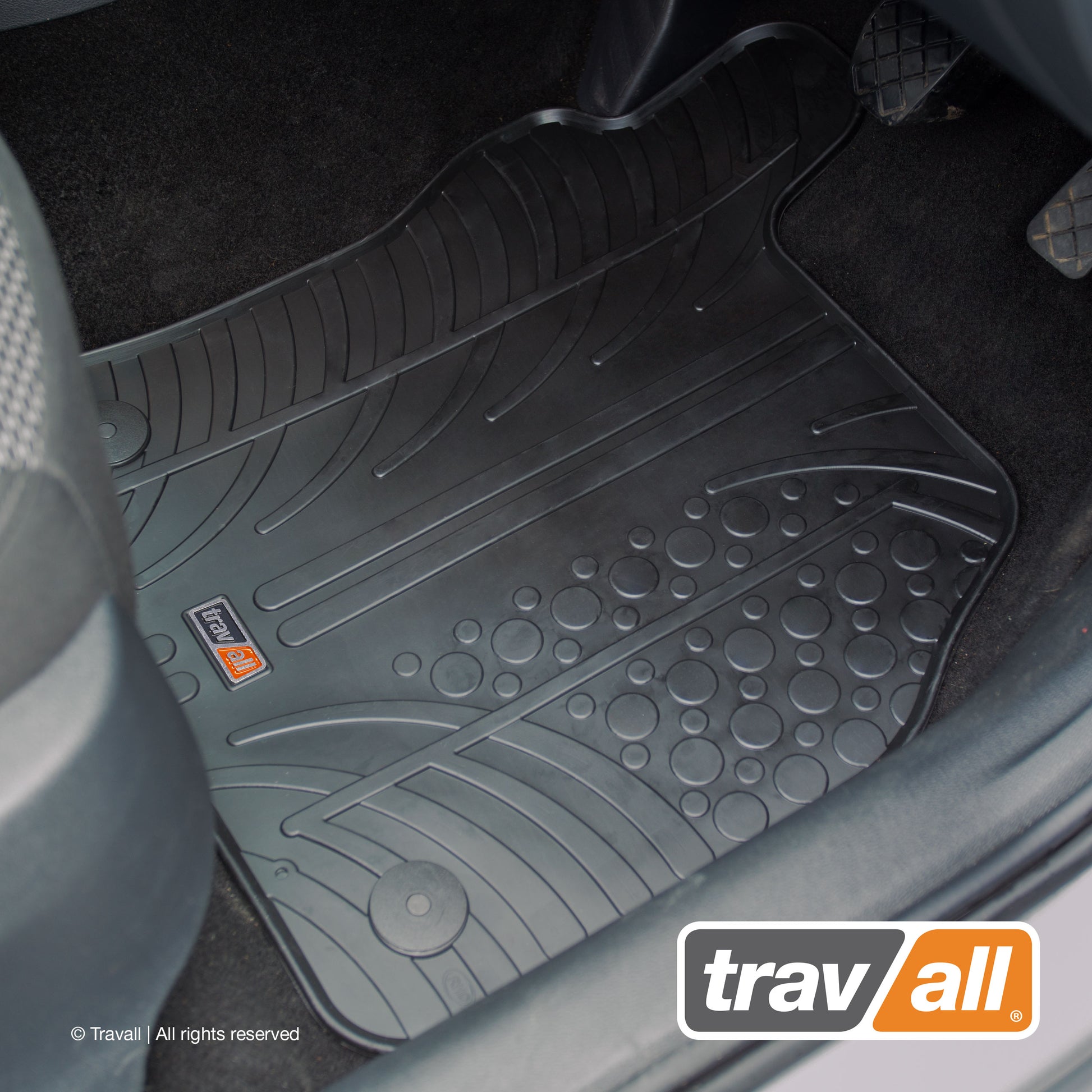 SKODA OCTAVIA 2012-2020 and Scout 2014-2020 Rubber Car Mats Set (4 Mats)