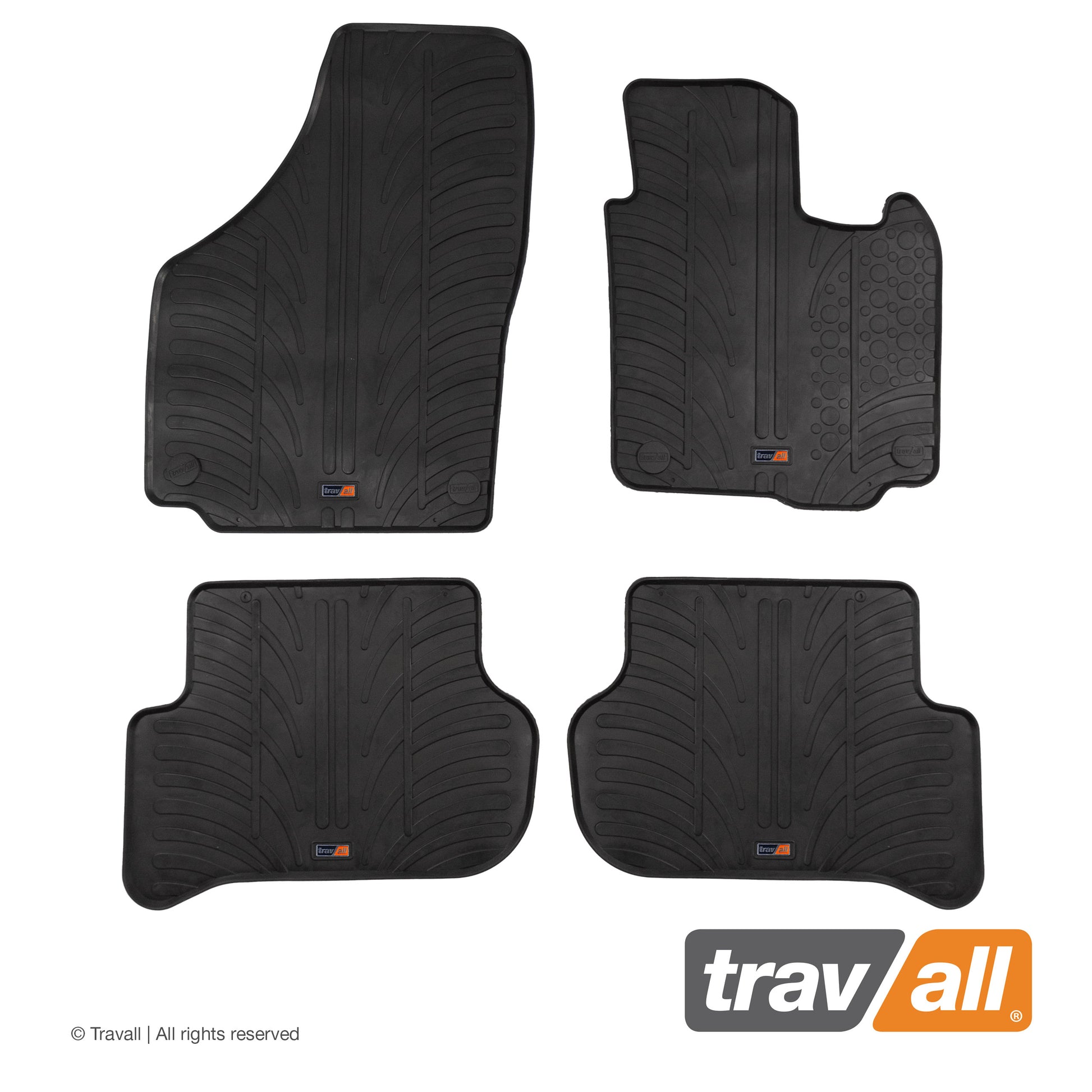 SKODA YETI 2009-2017 Rubber Car Mats Set (4 Mats)