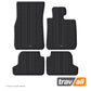 BMW 2 SERIES and M2 COUPE CONVERTIBLE 2017 to 2021 Rubber Car Mats Set (4 Mats)