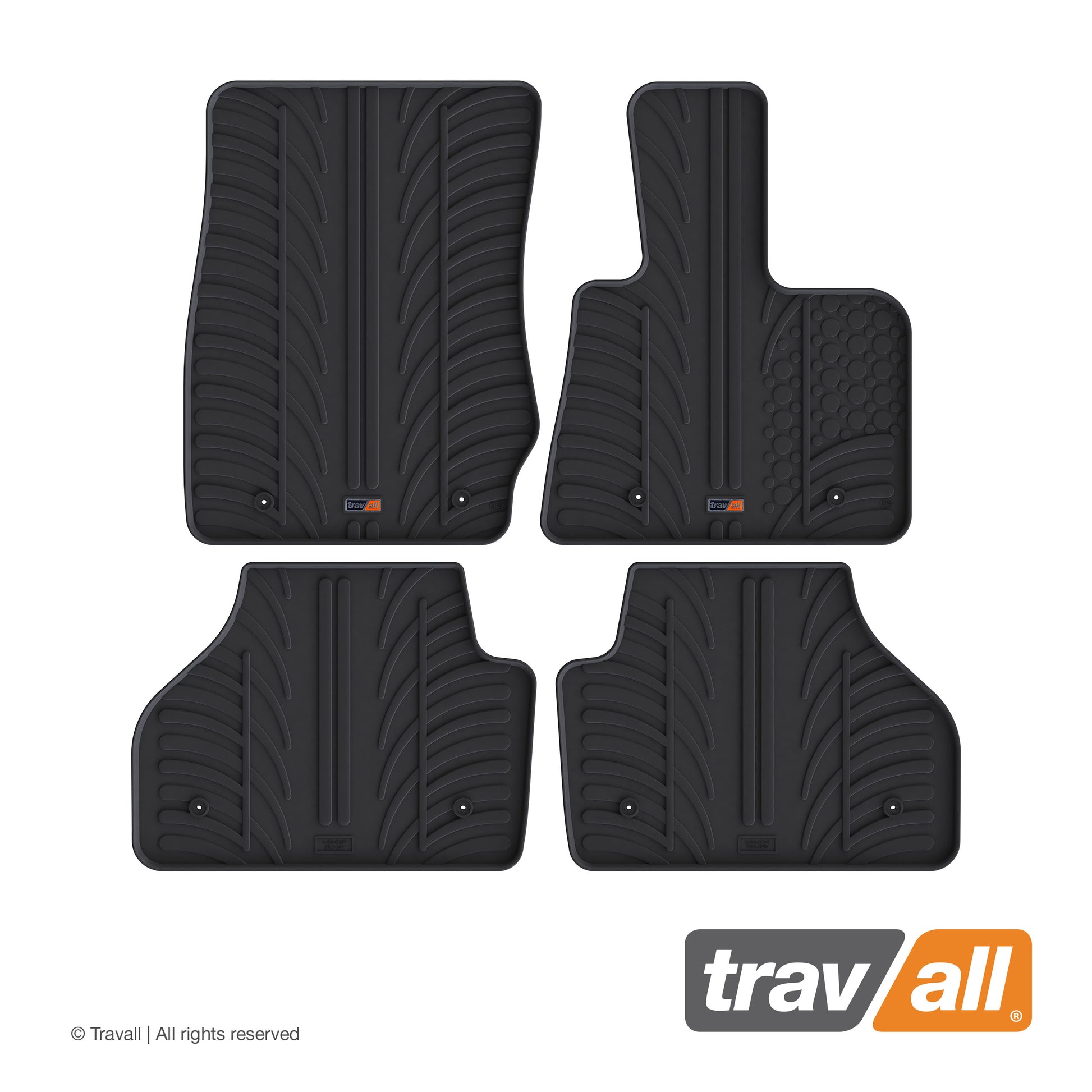 BMW X4 (F26)  2014-2018 Rubber Car Mats Set (4 Mats)