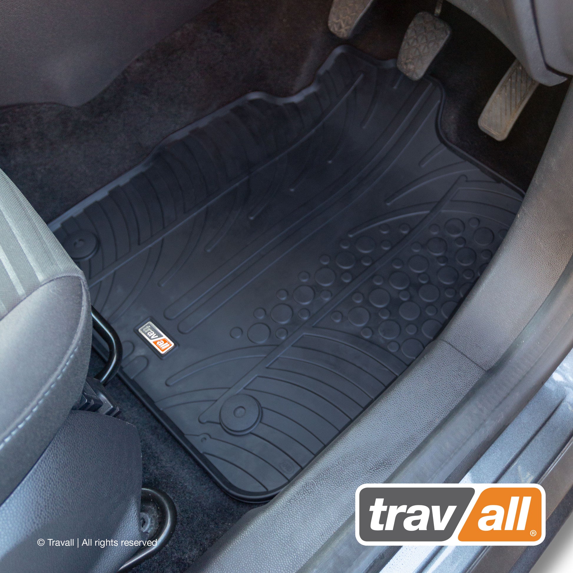 FORD FIESTA 2008-2017 and ST 2012-2017  Rubber Car Mats Set (4 Mats)