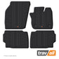 FORD MONDEO HATCHBACK/ESTATE 2014-2022 Rubber Car Mats Set (4 Mats)