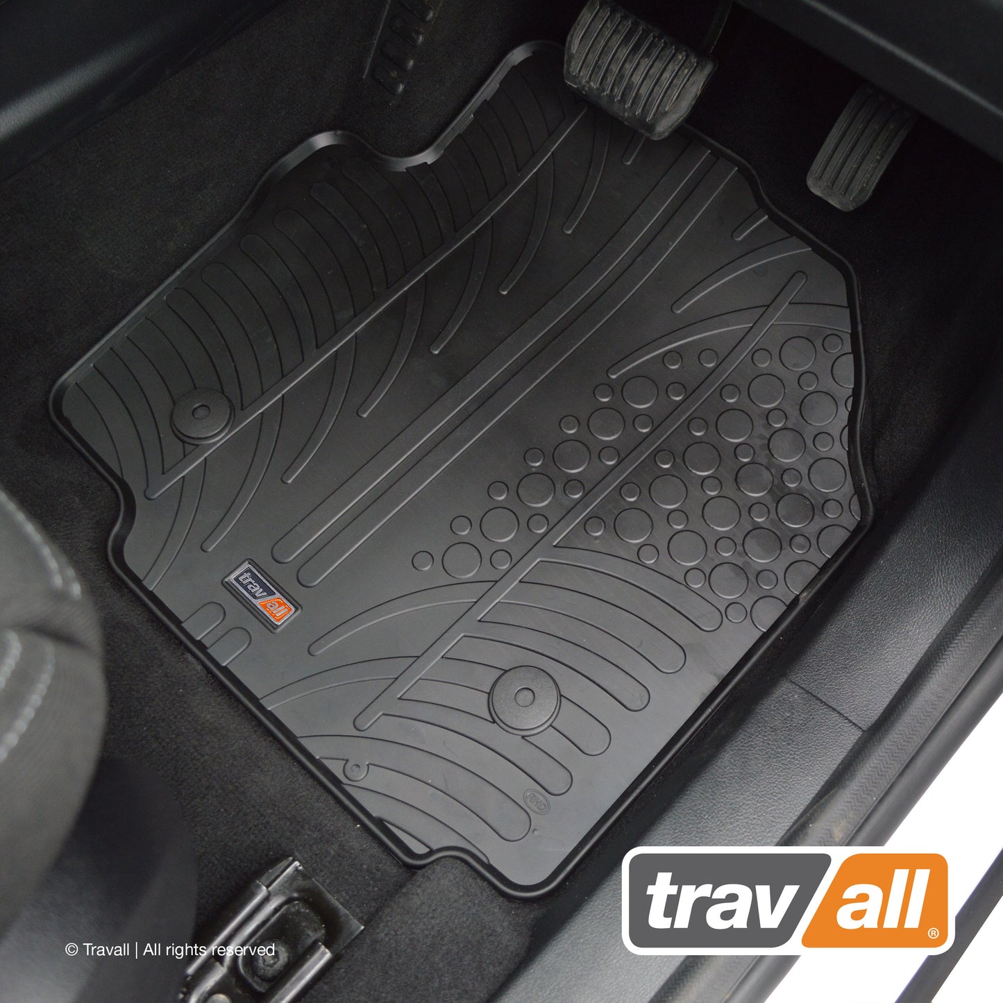 FORD S-MAX 2010-2015 and GALAXY 2010-2015 Rubber Car Mats Set (4 Mats)