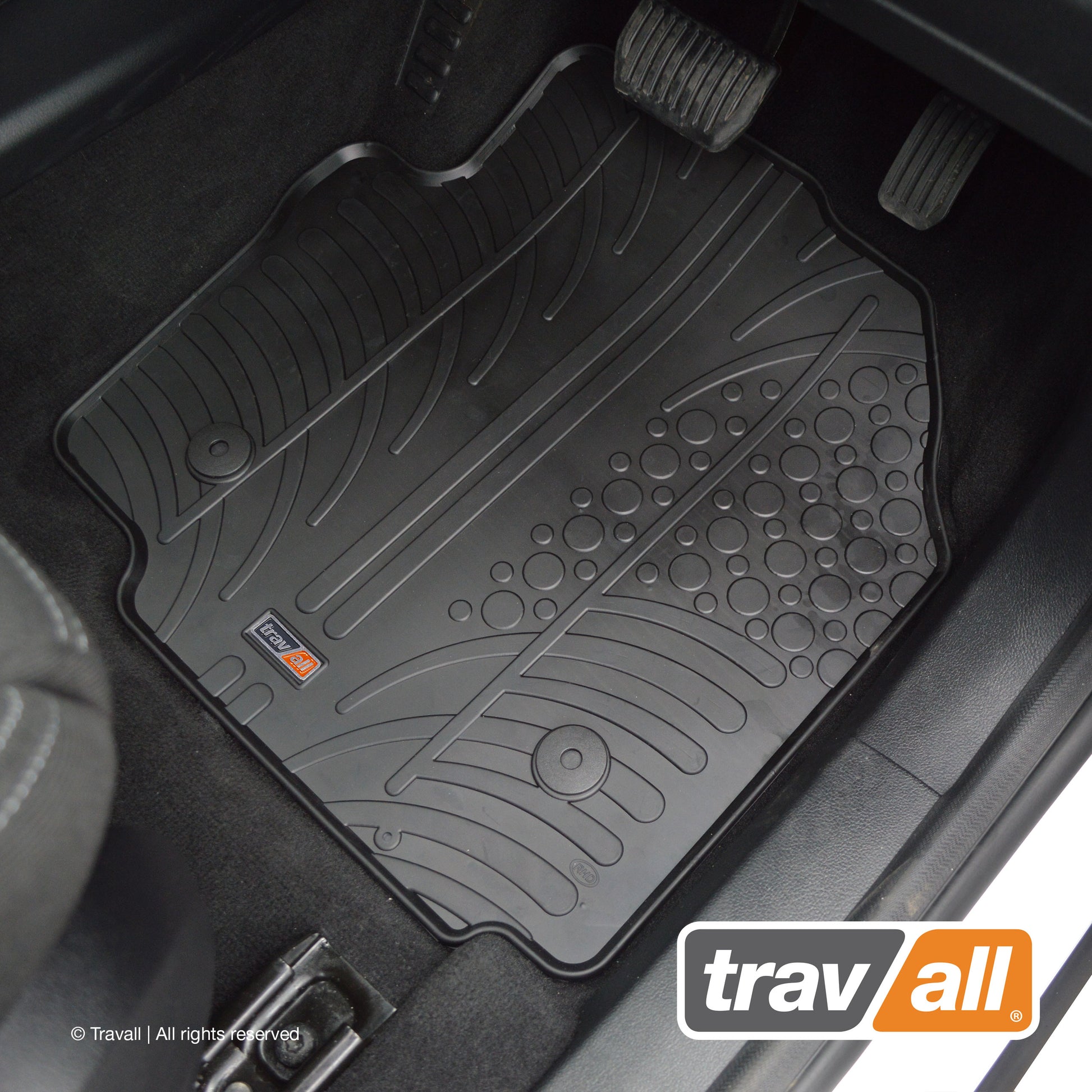FORD S-MAX 2010-2015 and GALAXY 2010-2015 Rubber Car Mats Set (4 Mats)