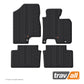 KIA CEED 2012-2018 and HYUNDAI i30 2011-2017 Rubber Car Mats Set (4 Mats)