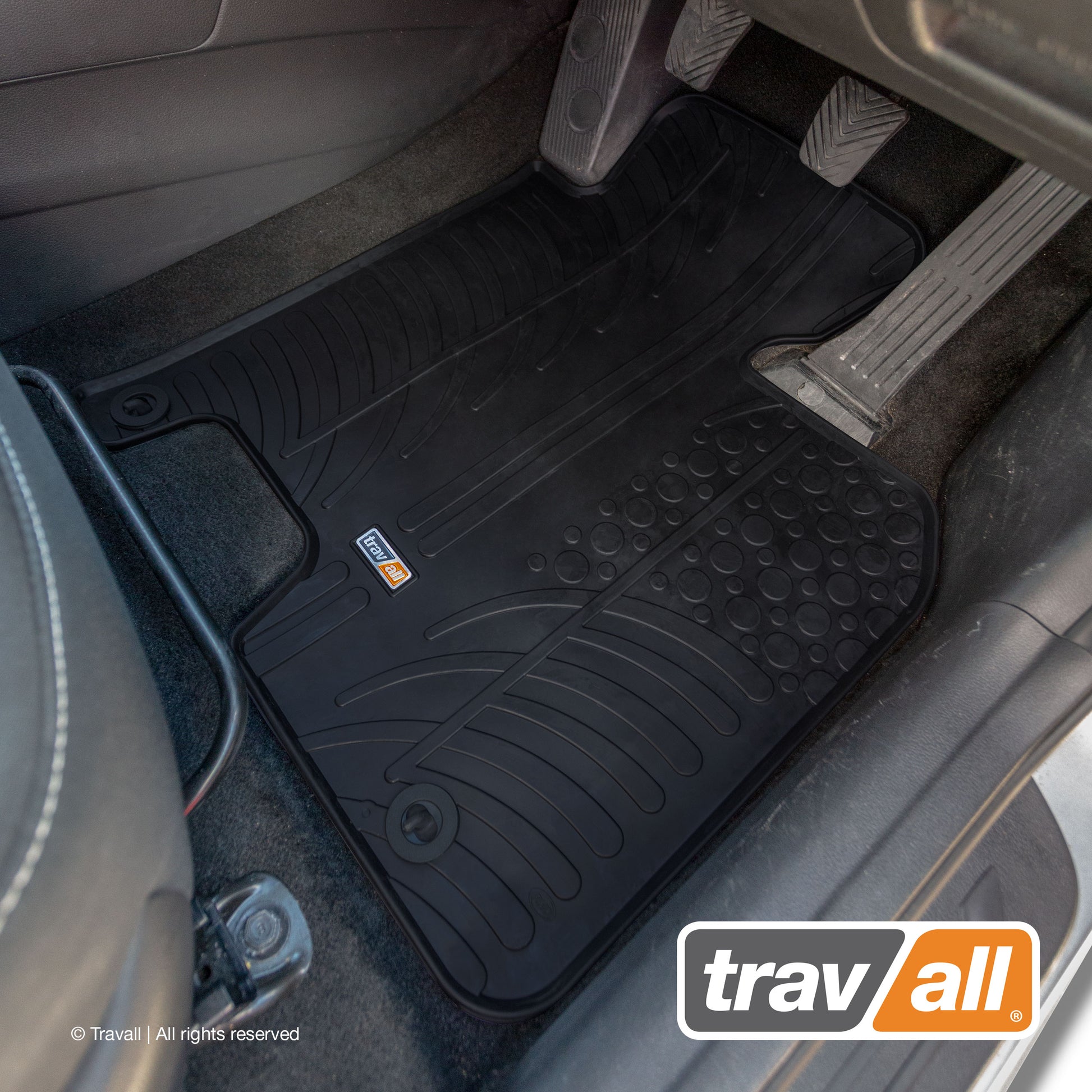 KIA CEED 2012-2018 and HYUNDAI i30 2011-2017 Rubber Car Mats Set (4 Mats)