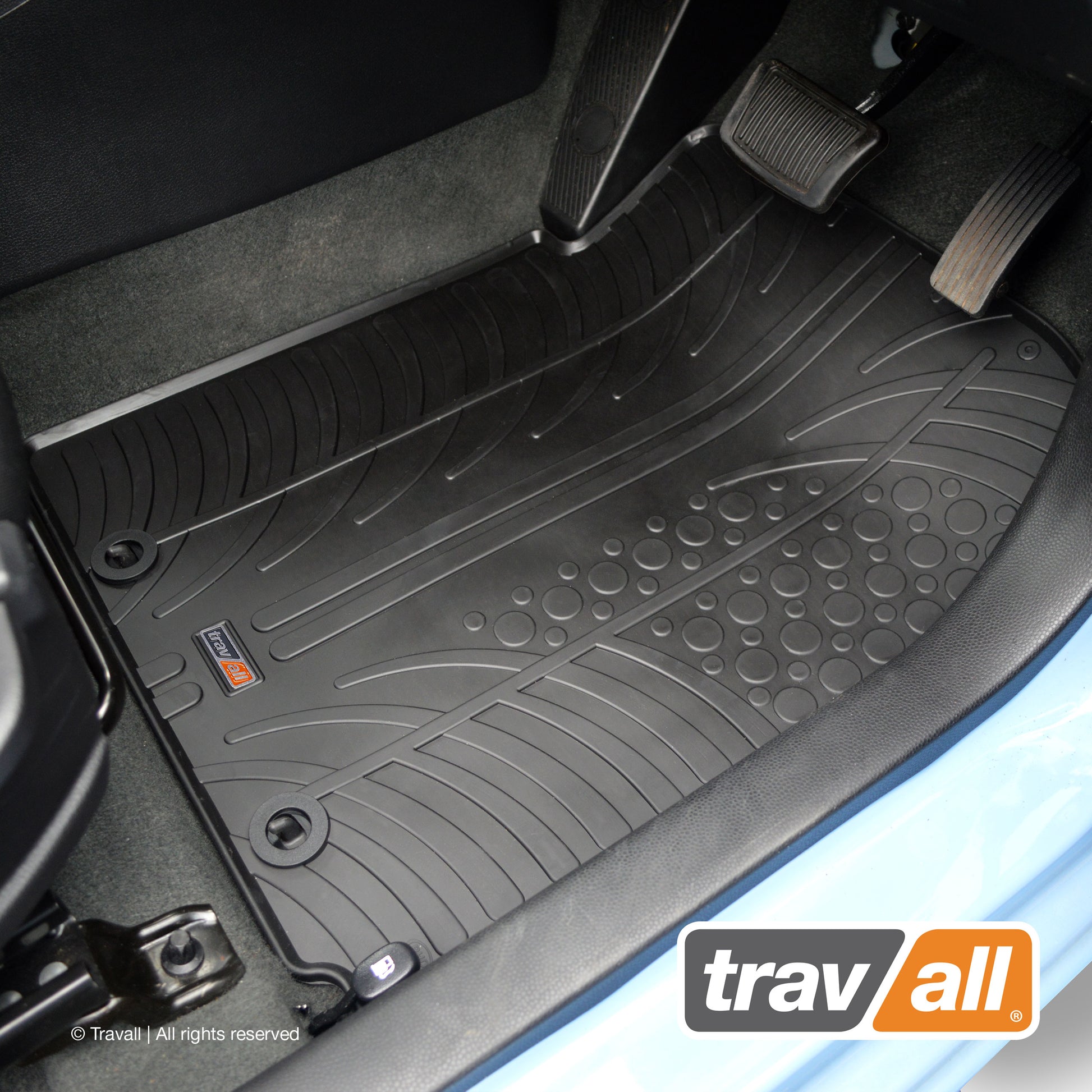 KIA PICANTO 2011-2015 Rubber Car Mats Set (4 Mats)
