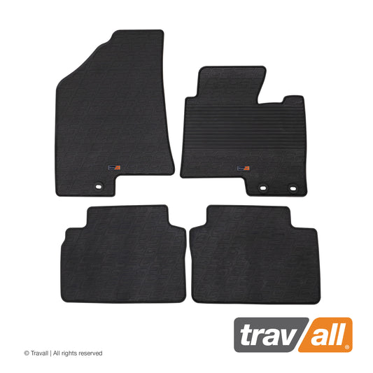 KIA SPORTAGE 2010-2015 and HYUNDAI TUCSON/ix35 2009-2015 Rubber Car Mats Set (4 Mats)