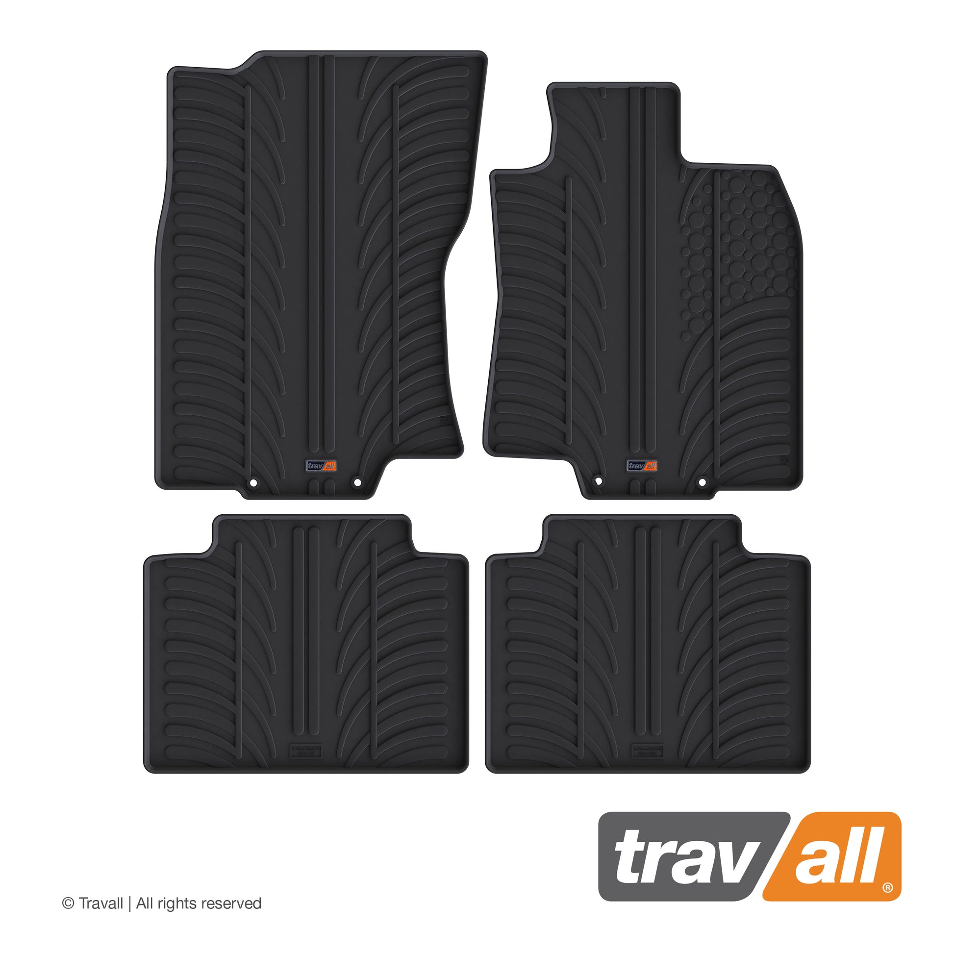 NISSAN X-TRAIL 2013-2021 Rubber Car Mats Set (4 Mats)