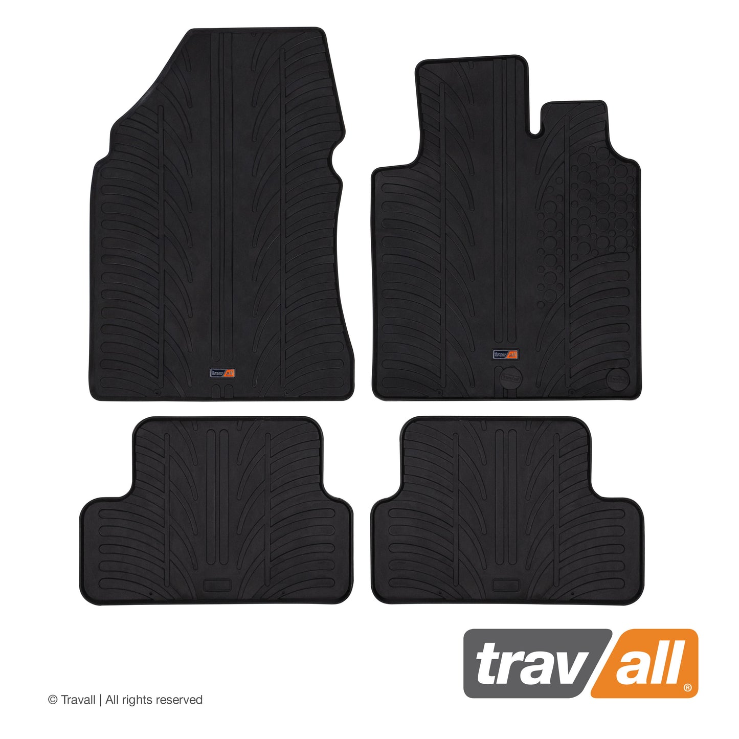 NISSAN QASHQAI 2006-2013 Rubber Car Mats Set (4 Mats)