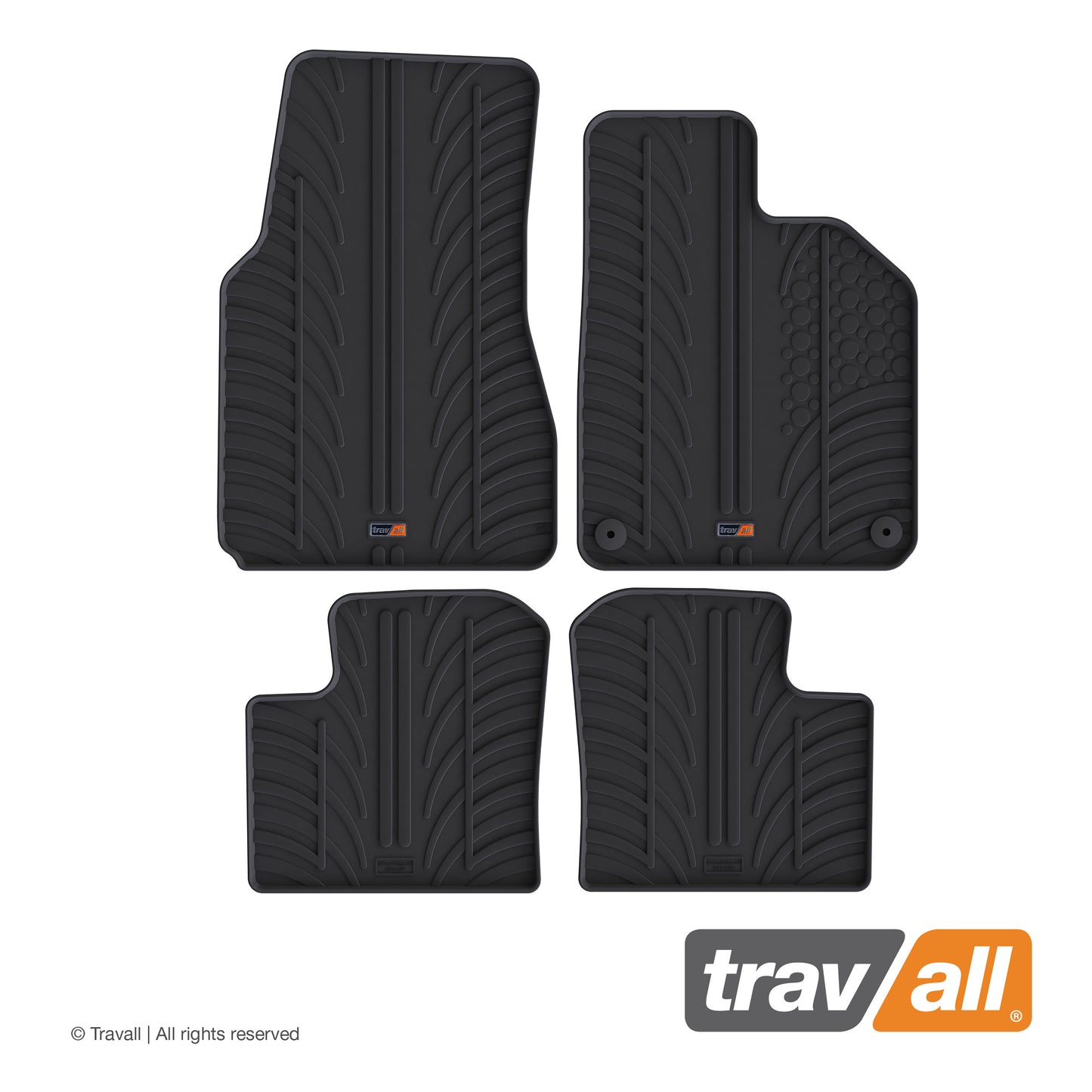 RENAULT TWINGO 2014-CURRENT Rubber Car Mats Set (4 Mats)