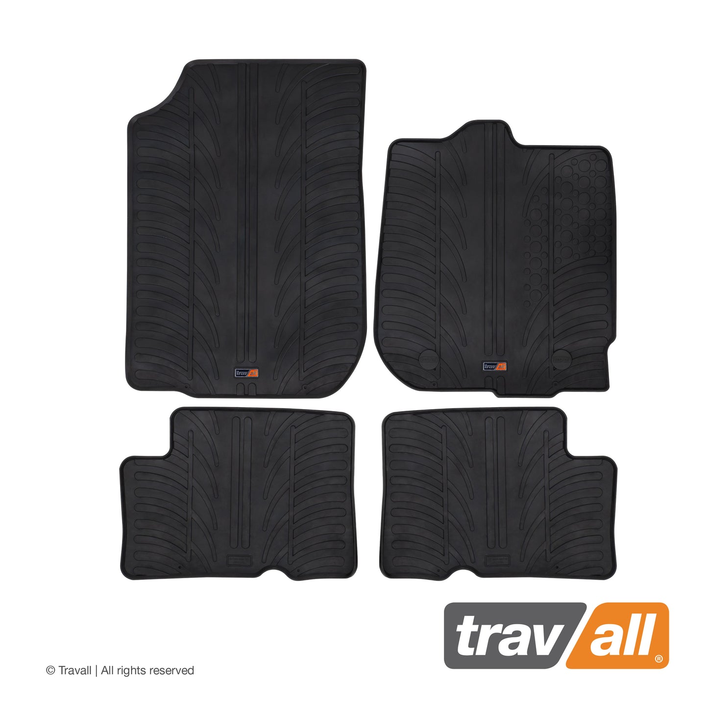 RENAULT/DACIA DUSTER 2009-2018 Rubber Car Mats Set (4 Mats)