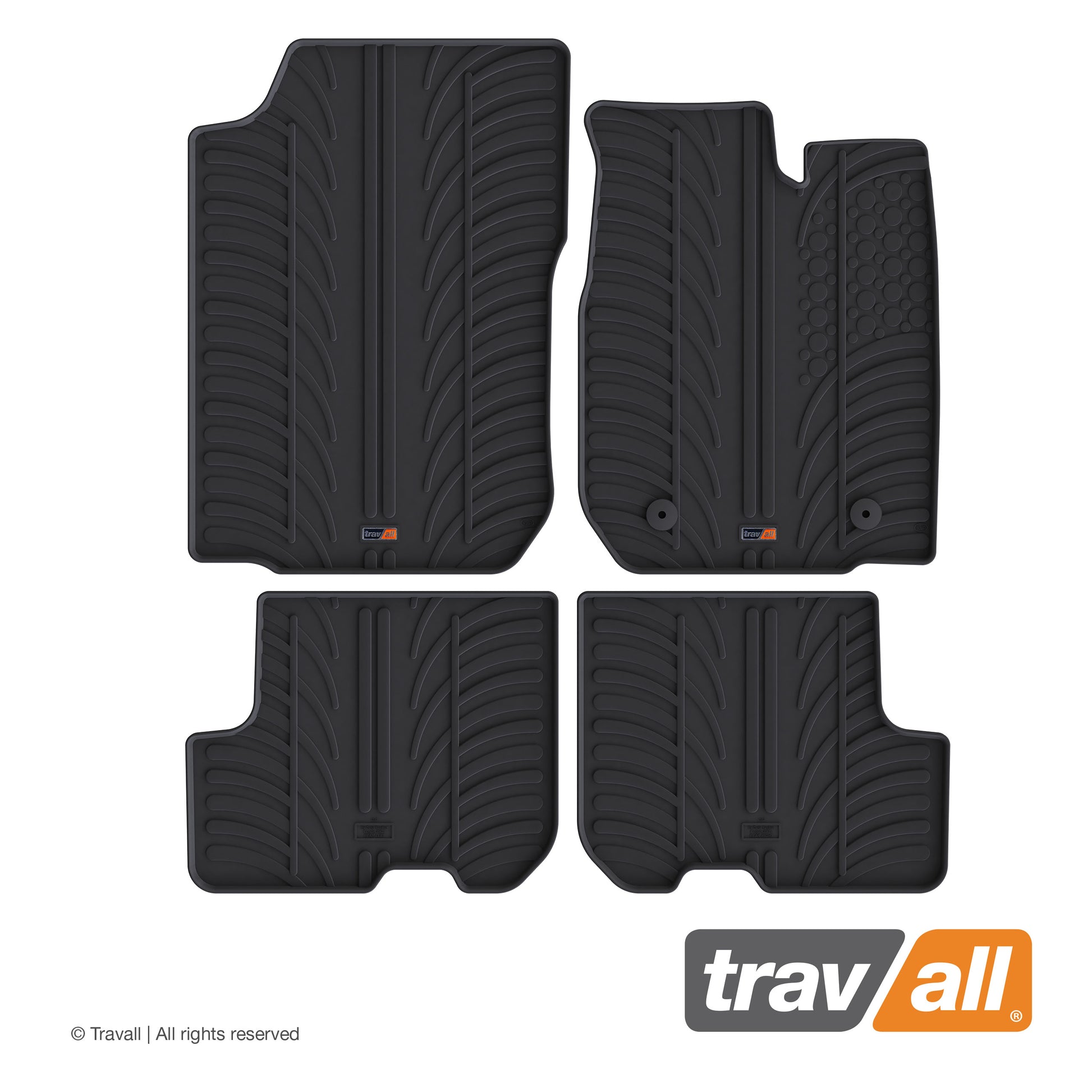RENAULT/DACIA SANDERO 2012-CURRENT Rubber Car Mats Set (4 Mats)