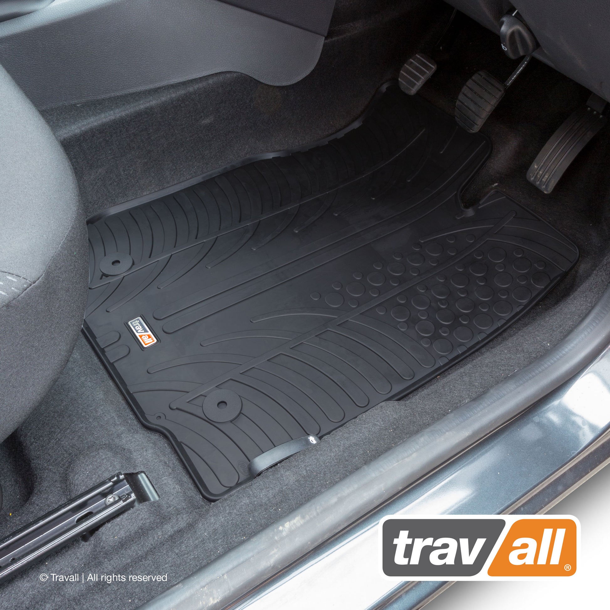 RENAULT/DACIA SANDERO 2012-CURRENT Rubber Car Mats Set (4 Mats)