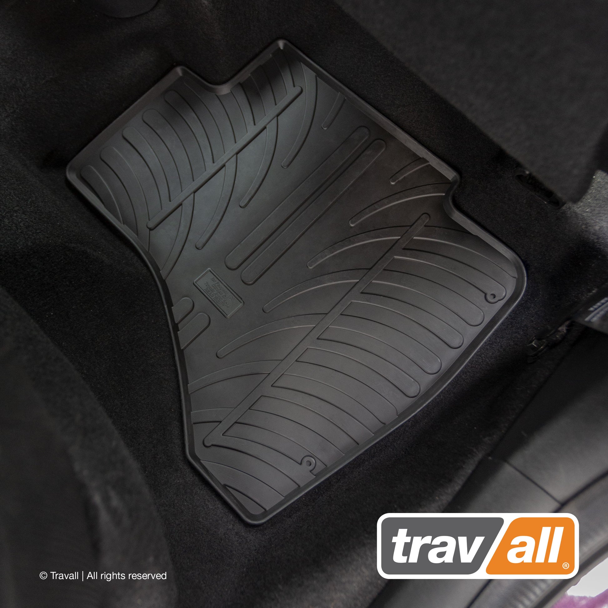 PEUGEOT 108, C1 and TOYOTA AYGO 2014-2021 Rubber Car Mats Set (4 Mats)