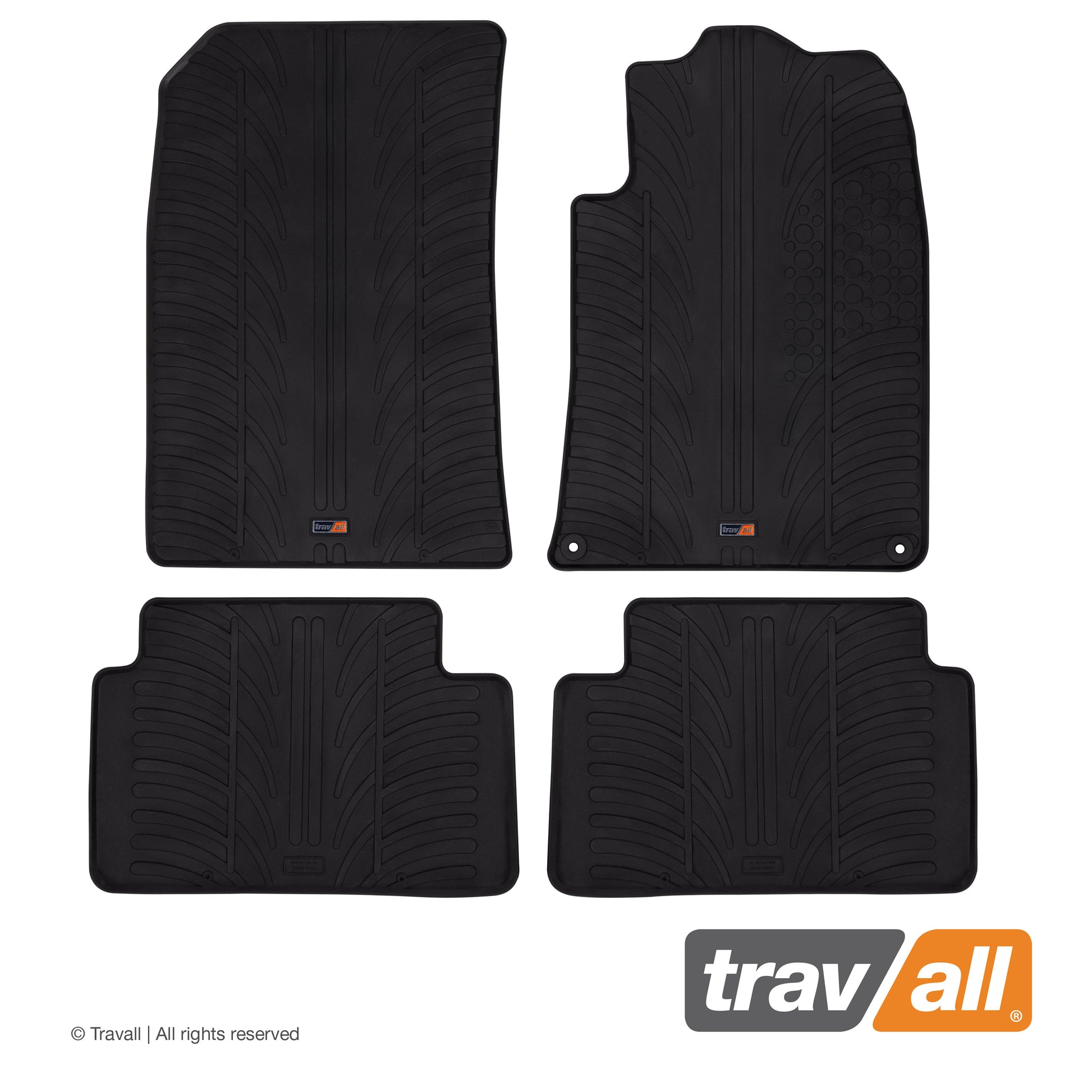 PEUGEOT 508 2011-2018 Rubber Car Mats Set (4 Mats)