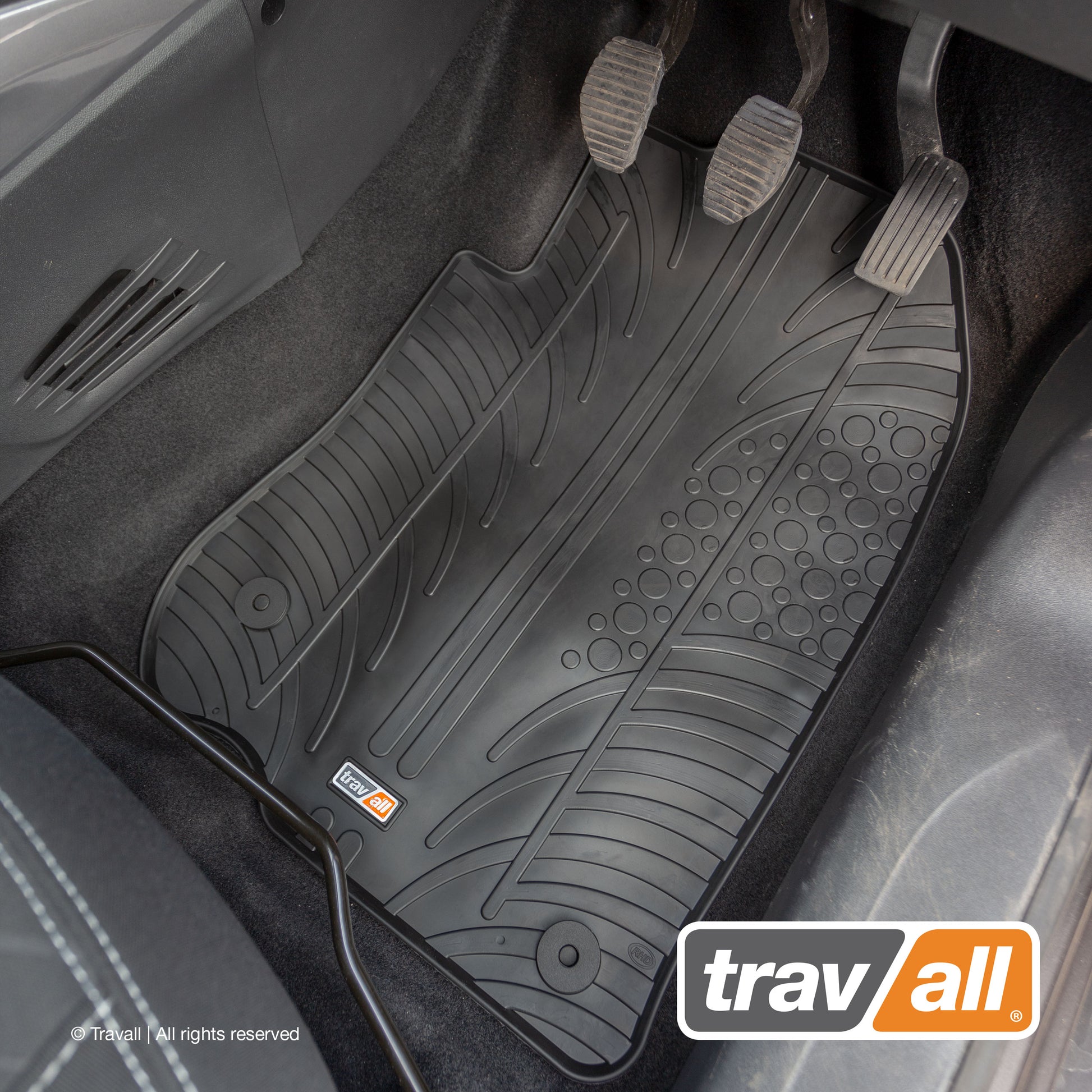 PEUGEOT 2008  2013-2019 Rubber Car Mats Set (4 Mats)