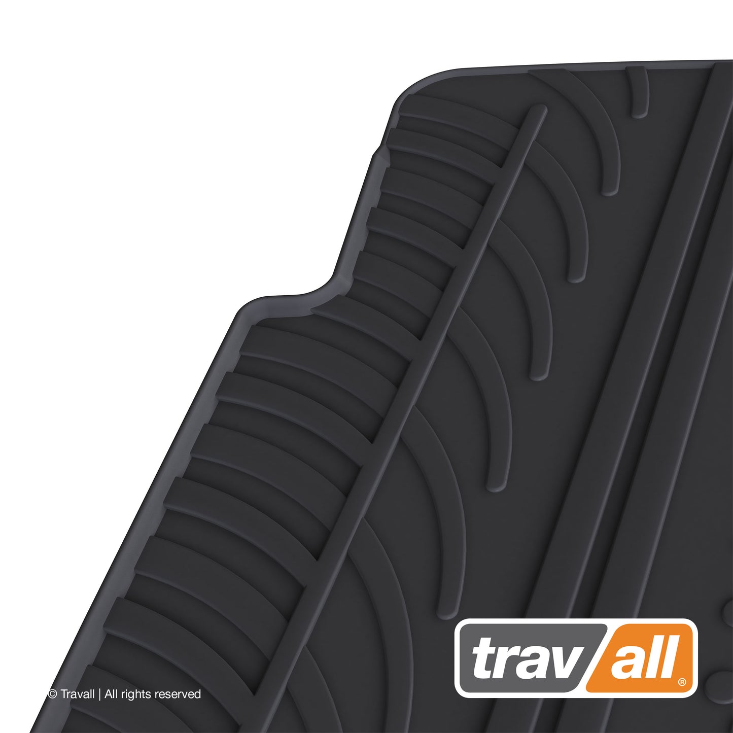 SKODA ROOMSTER PRAKTIK 2007-2010 Rubber Car Mats Set (2 Mats)