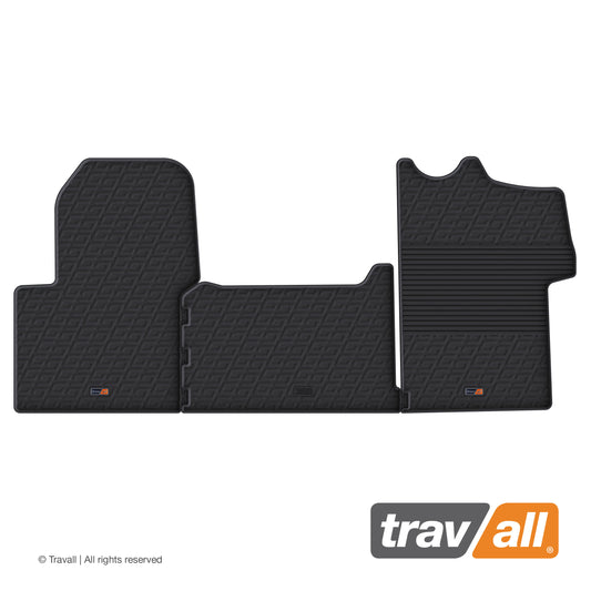 OPEL MOVANO and RENAULT MASTER 2010-2021 Rubber Car Mats Set (3 Mats)