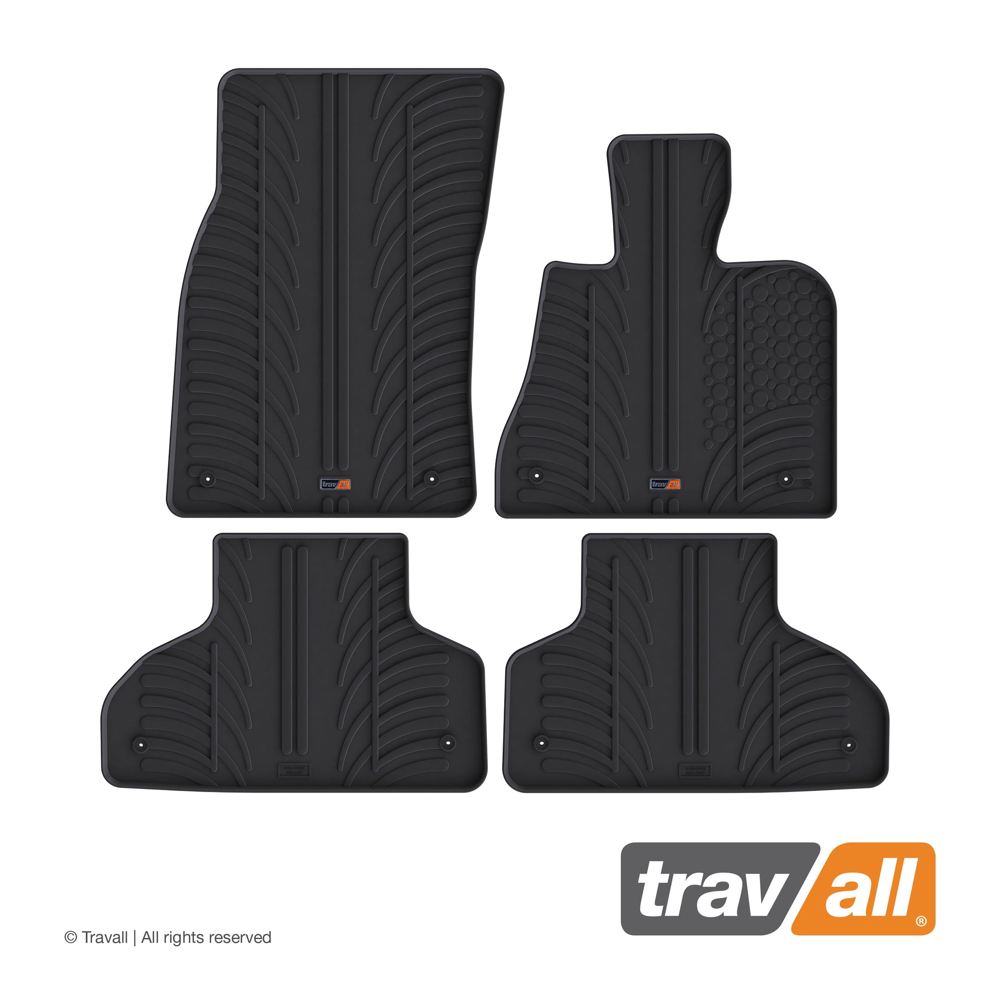 BMW X5 (F15) 2013-2018 Rubber Car Mats Set (4 Mats)