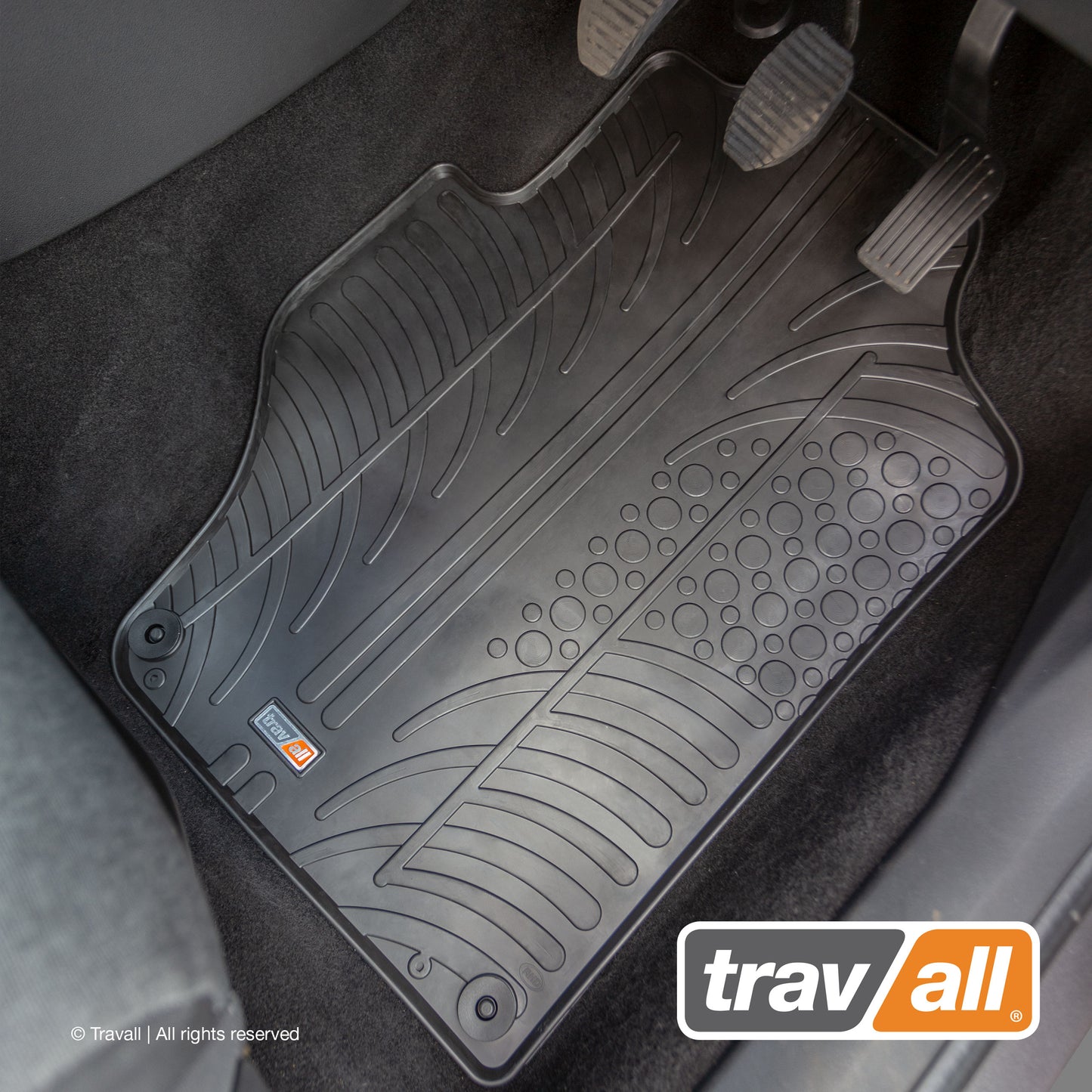 CITROEN C4 HATCHBACK 2010-2018 Rubber Car Mats Set (4 Mats)