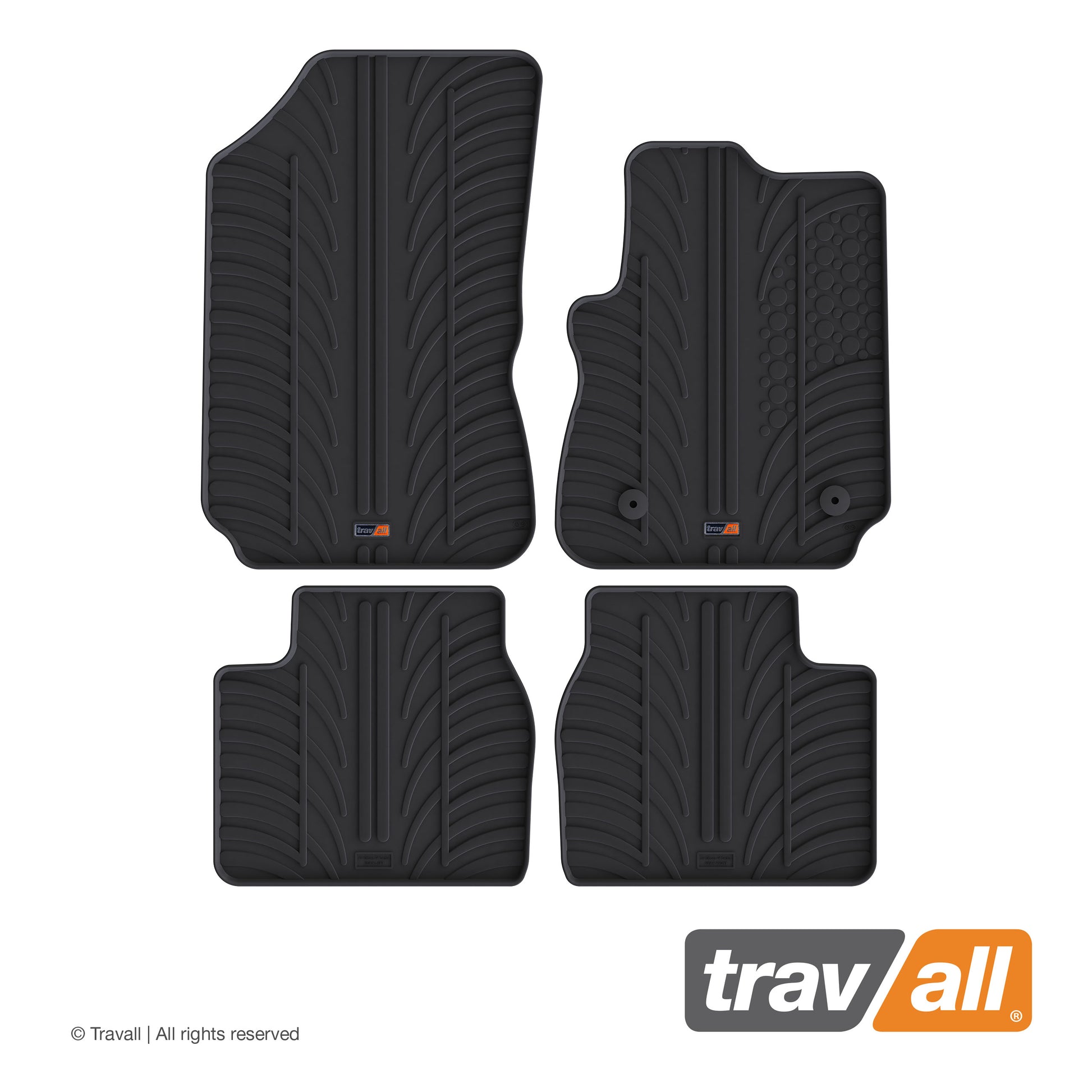 CITROEN C4 CACTUS 2014-2020 Rubber Car Mats Set (4 Mats)