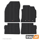 TOYOTA AURIS 5 DOOR HATCHBACK/ESTATE 2012-2018 Rubber Car Mats Set (4 Mats)