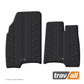 FIAT PANDA VAN 2012-CURRENT Rubber Car Mats Set (4 Mats)