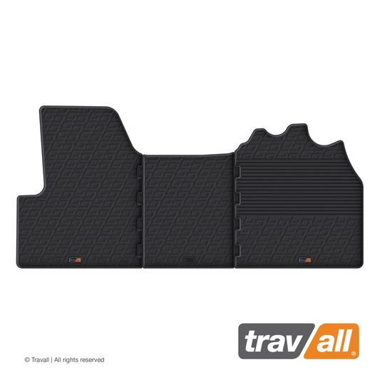 FIAT DUCATO, CITROEN JUMPER/RELAY, PEUGEOT BOXER 2014-2023 Rubber Car Mats Set (3 Mats)