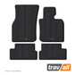 MINI 3 DOOR HATCHBACK 2013-CURRENT Rubber Car Mats Set (4 Mats)