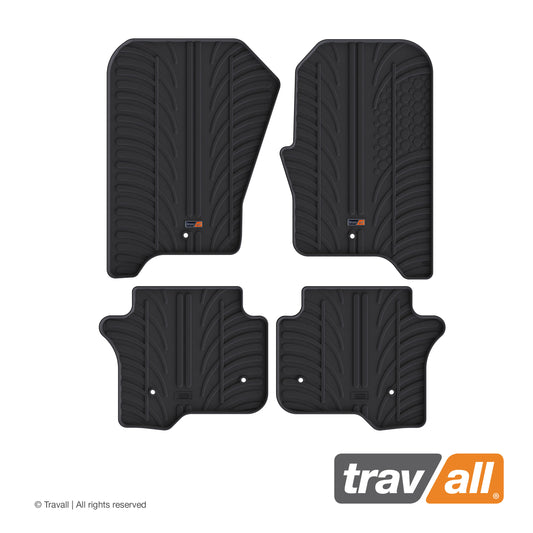 LAND ROVER DISCOVERY 4 2009 to 2016 Rubber Car Mats Set (4 Mats)