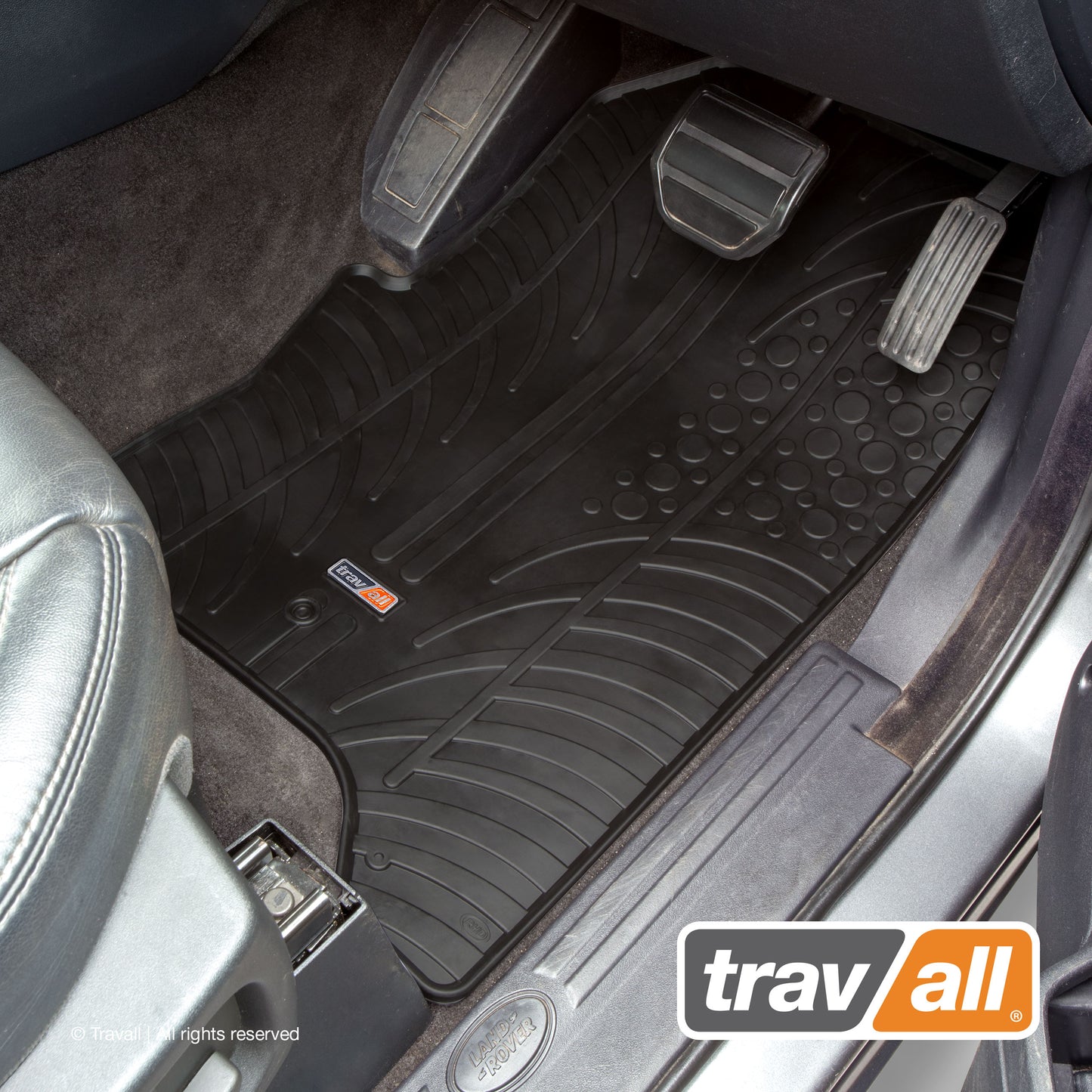 LAND ROVER DISCOVERY 4 2009 to 2016 Rubber Car Mats Set (4 Mats)