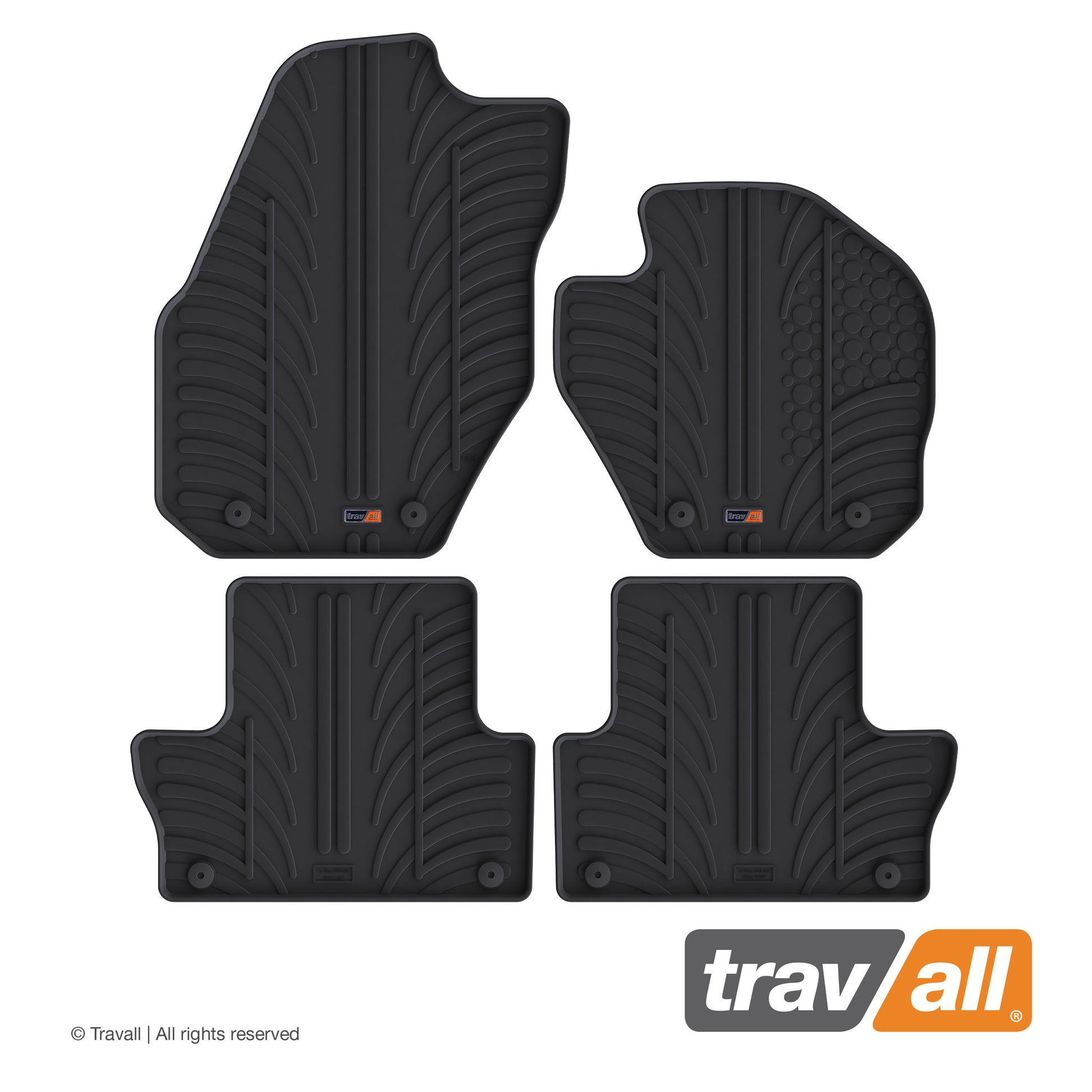 VOLVO XC60 2008 to 2017 Rubber Car Mats Set (4 Mats)