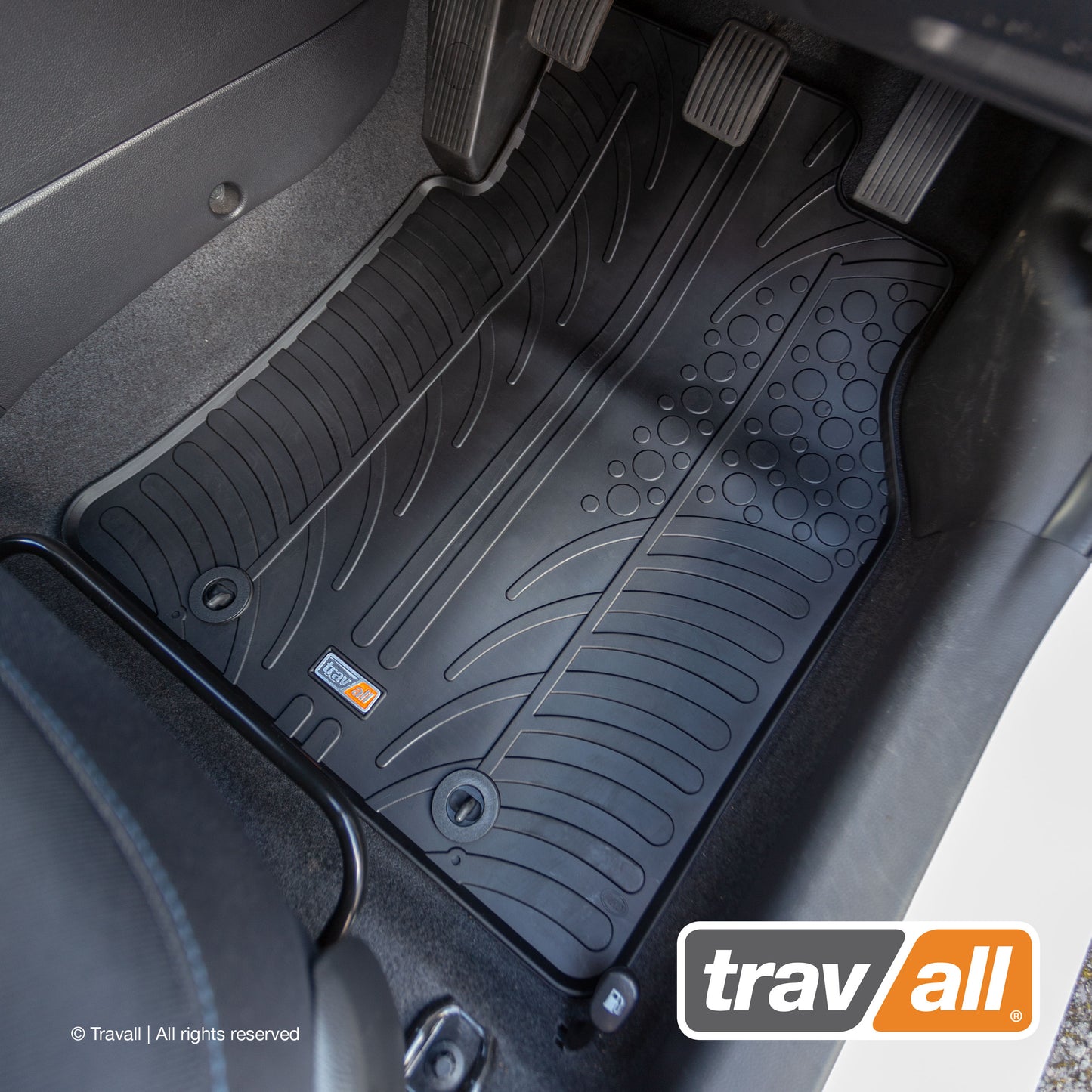 HYUNDAI i10 HATCHBACK 2013-2019 Rubber Car Mats Set (4 Mats)