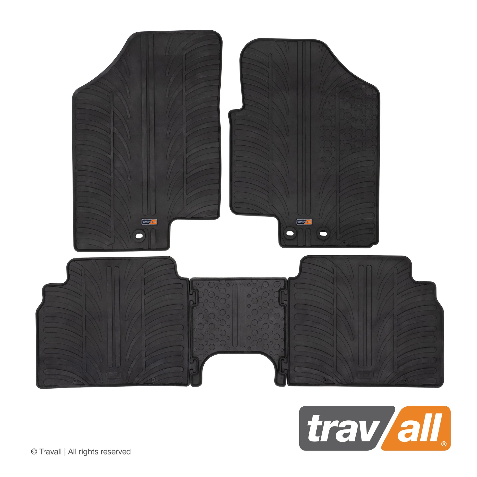 HYUNDAI ix20 HATCHBACK 2010-2019 Rubber Car Mats Set (4 Mats)