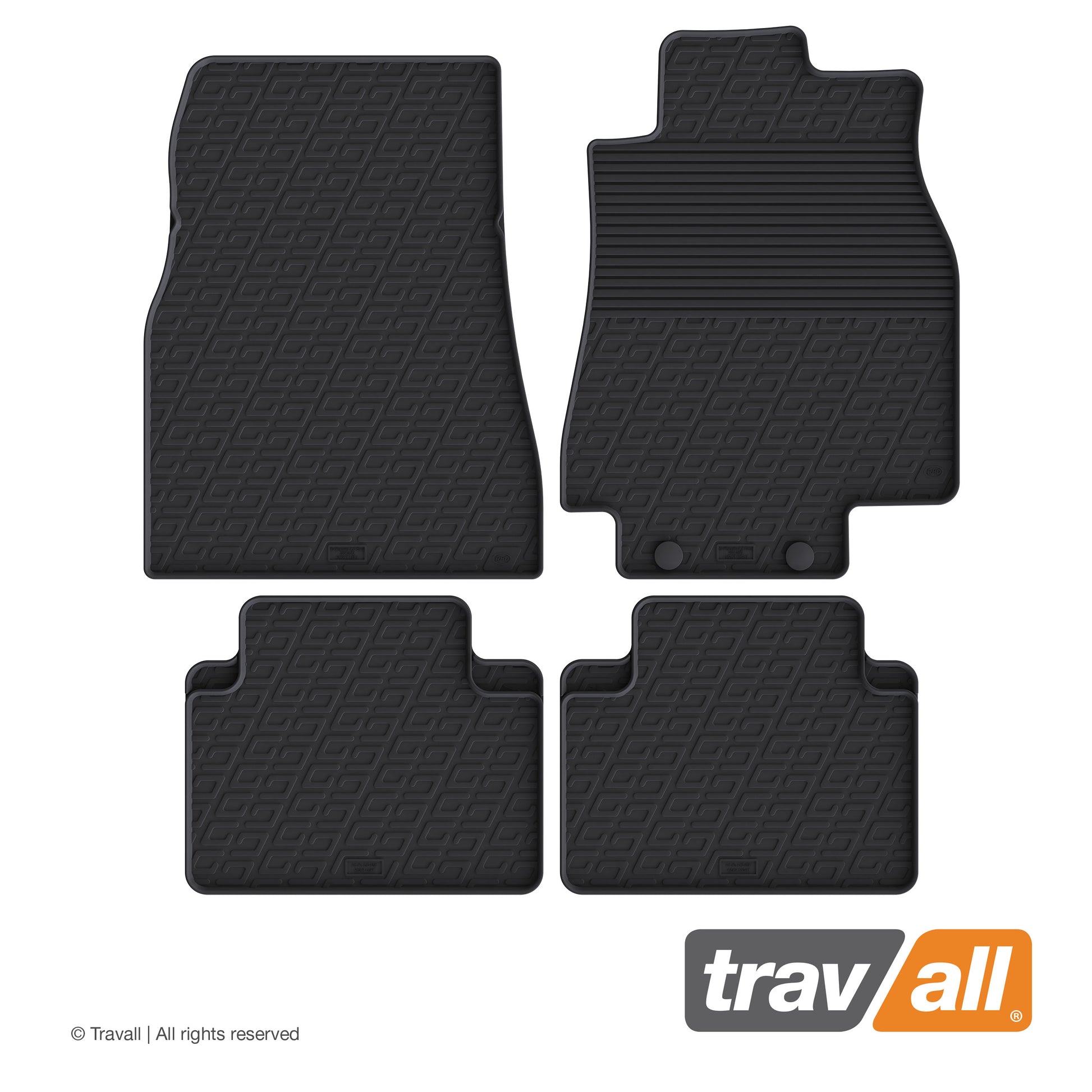 MERCEDES A CLASS 2004-2012 and B CLASS 2005-2011 Rubber Car Mats Set (4 Mats)