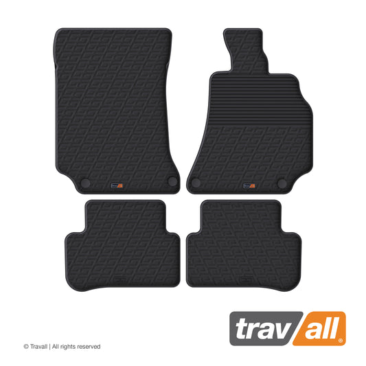MERCEDES E CLASS ESTATE 2012-2016 and SALOON 2013-2016 Rubber Car Mats Set (4 Mats)
