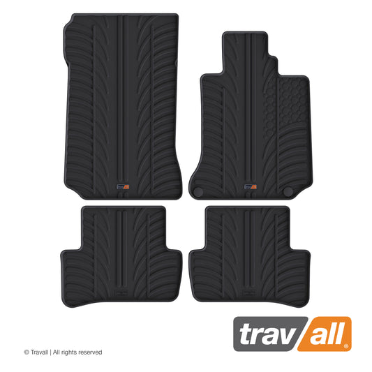 MERCEDES C CLASS SALOON/ESTATE 2007-2014 Rubber Car Mats Set (4 Mats)